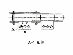 標準配件 (全系列共通) 尺寸
